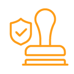 stamp and seal icon