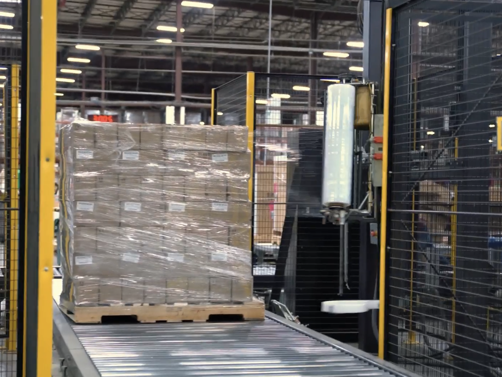 automated shrink wrapping