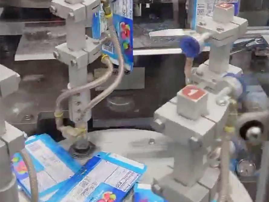 vertile cartoner machine
